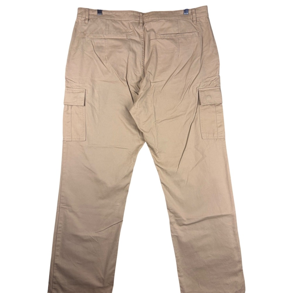 The Hundreds Mens Khaki Cargo PantsTan Cotton Twill Streetwear‎ 38x32